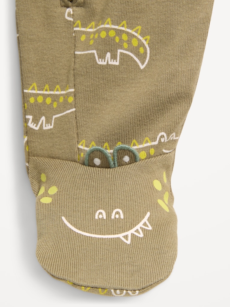 2-Way-Zip Sleep & Play Footed One-Piece for Baby