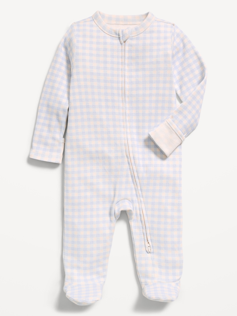 2-Way-Zip Sleep & Play Footed One-Piece for Baby
