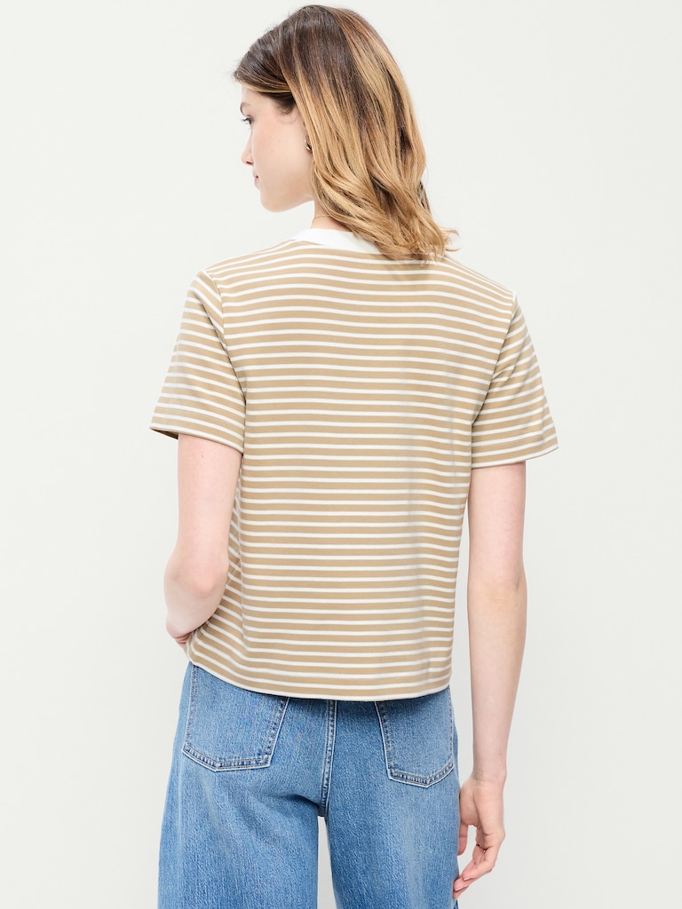 Relaxed Heavyweight Crew-Neck T-Shirt