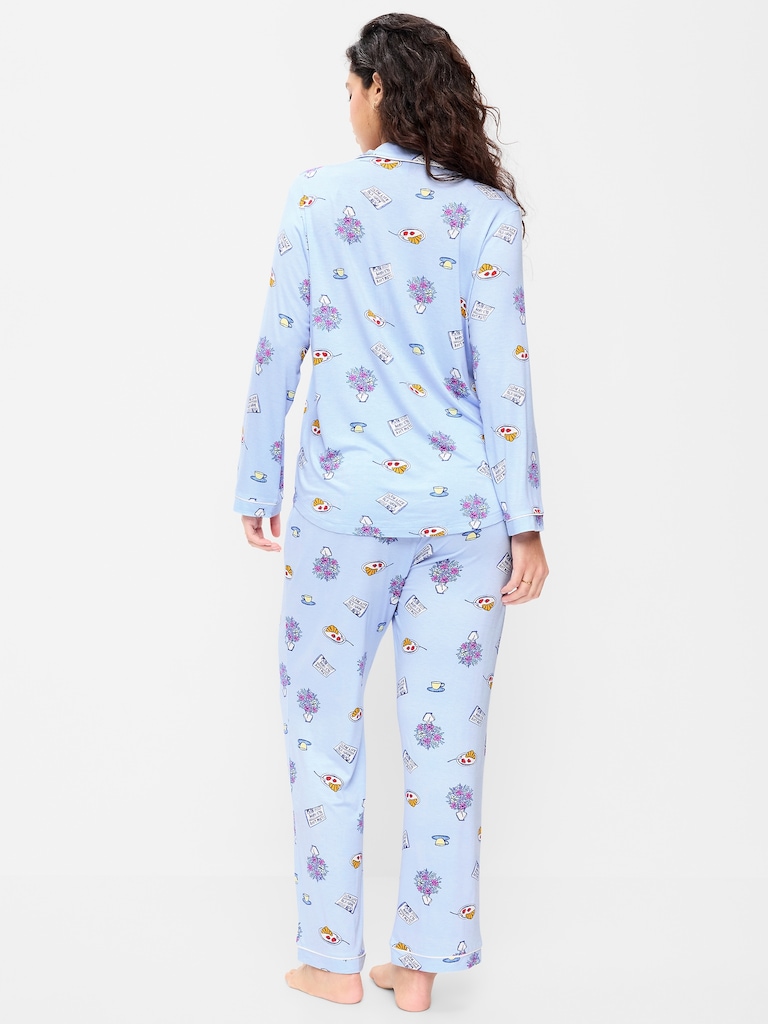 Sunday Sleep Knit Jersey Pant Set
