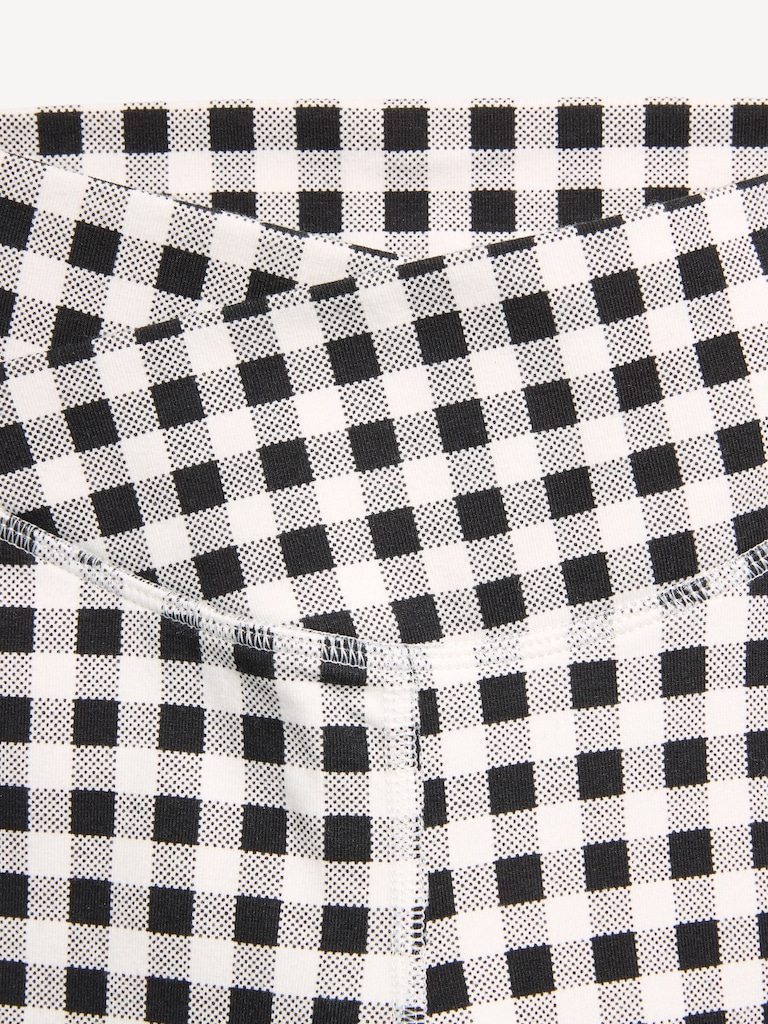 High-Waisted PowerChill Crossover Flared Leggings for Girls