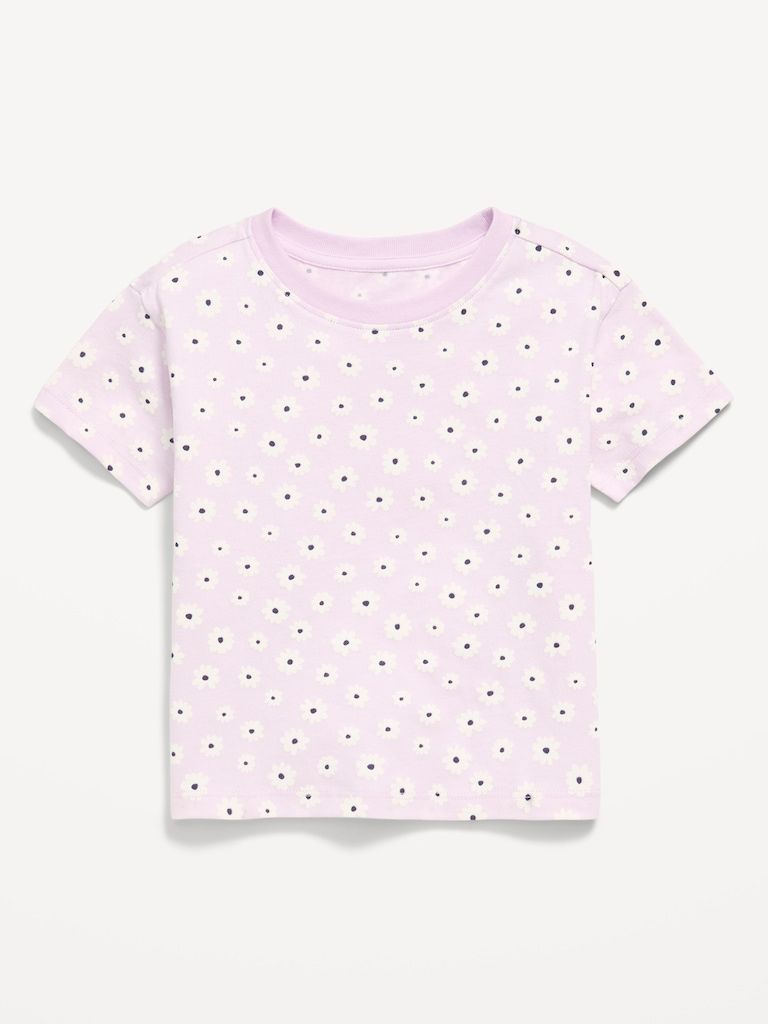 Printed Short-Sleeve T-Shirt for Toddler Girls