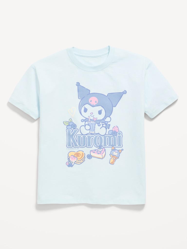 Kuromi™ Oversized Graphic T-Shirt for Girls