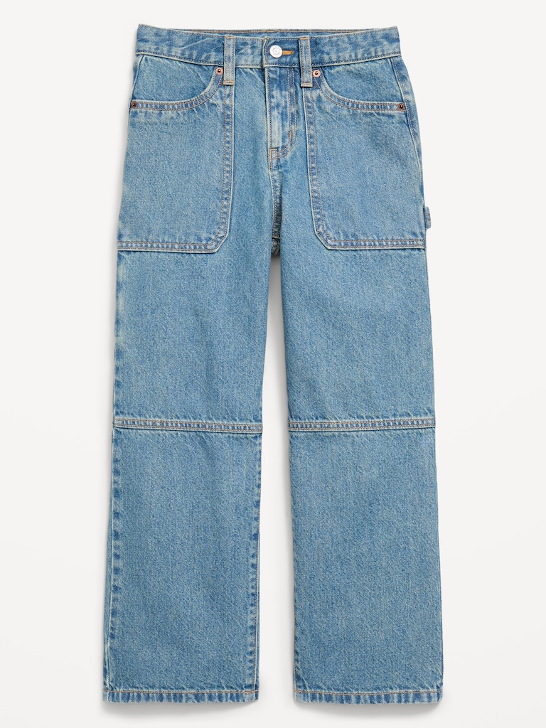 Baggy Carpenter Utility Jeans for Boys