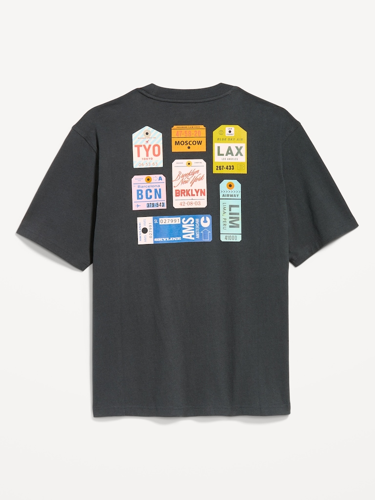 Loose Heavyweight Graphic T-Shirt