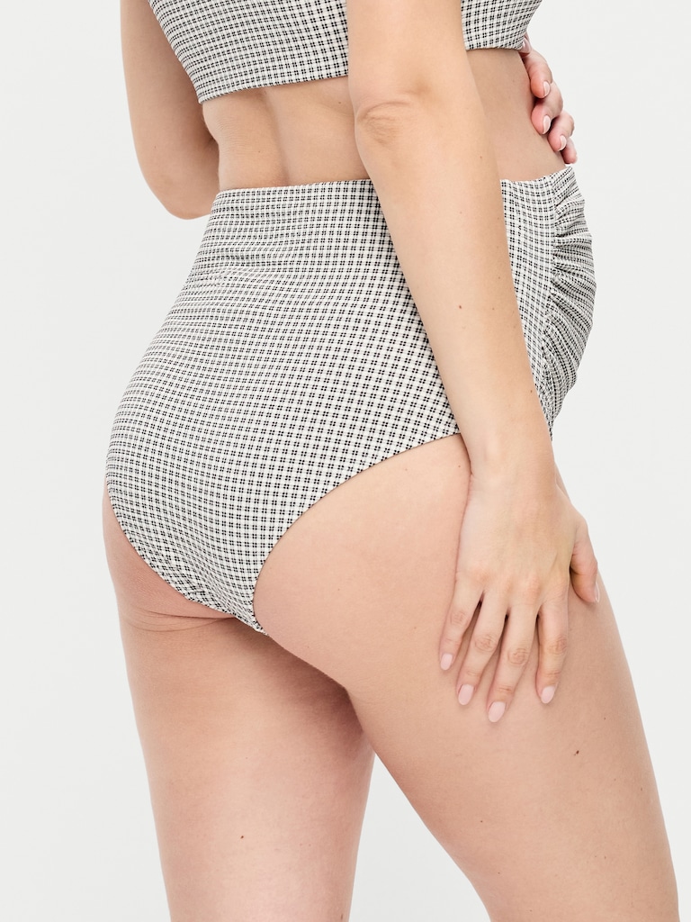 Maternity High-Waisted Swim Bottoms