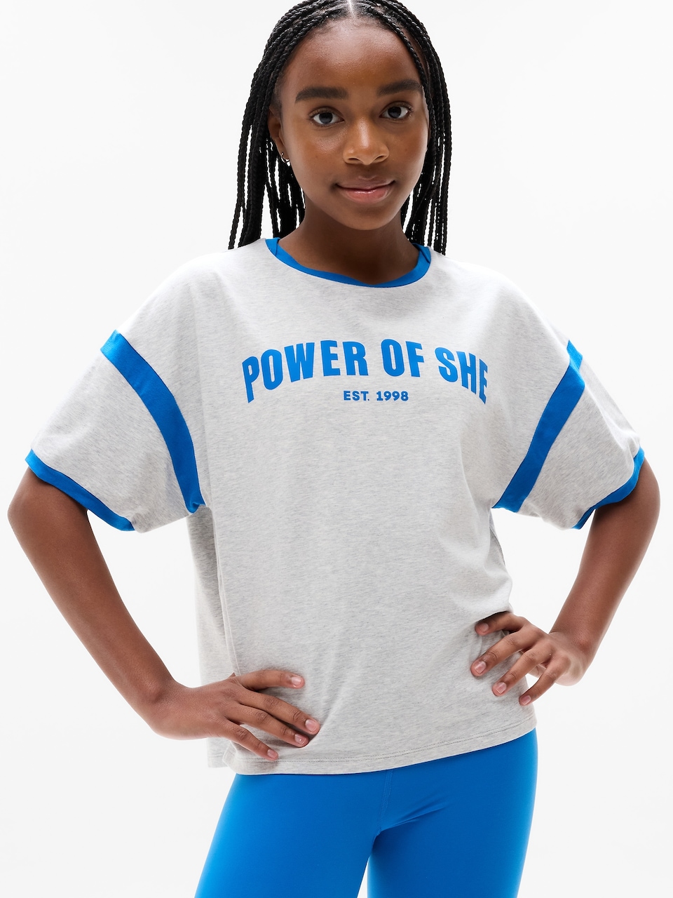 Athleta Girl Right Moves Slouchy Tee