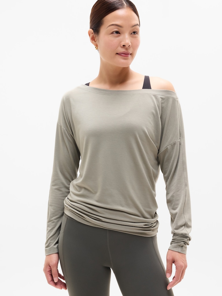 Move With Ease Off The Shoulder Top