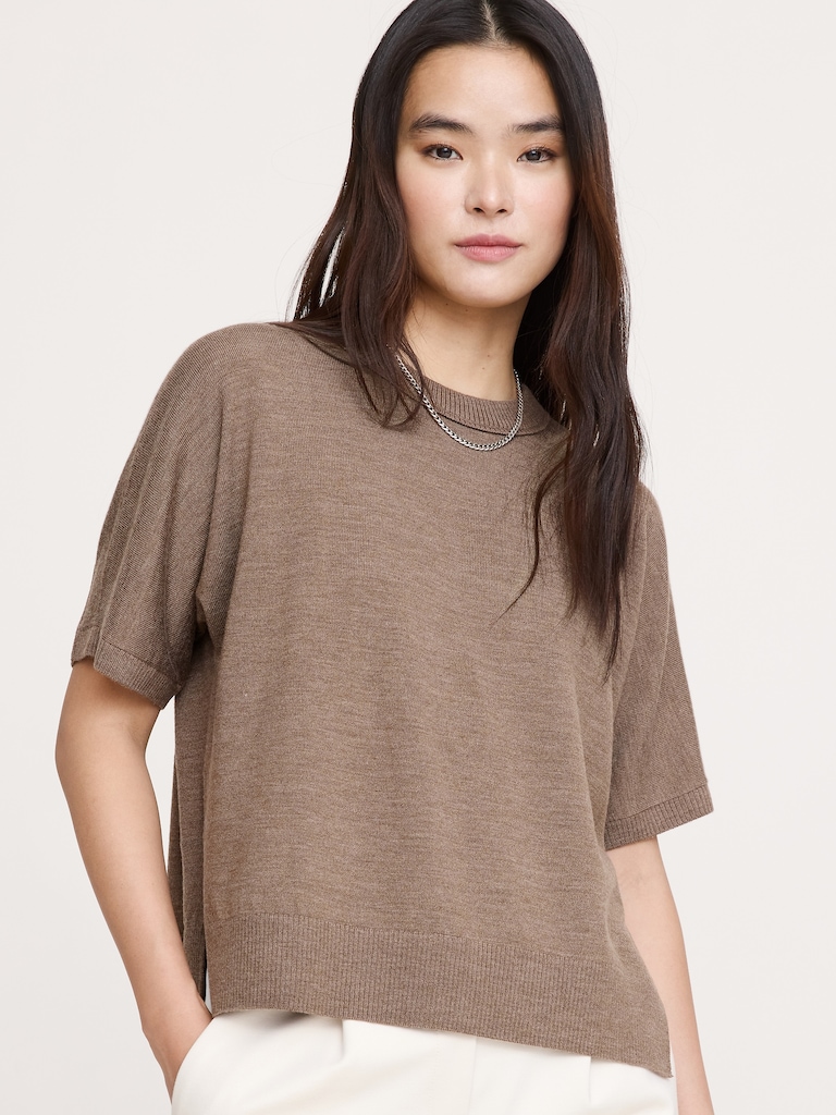 Merino Sweater Tee