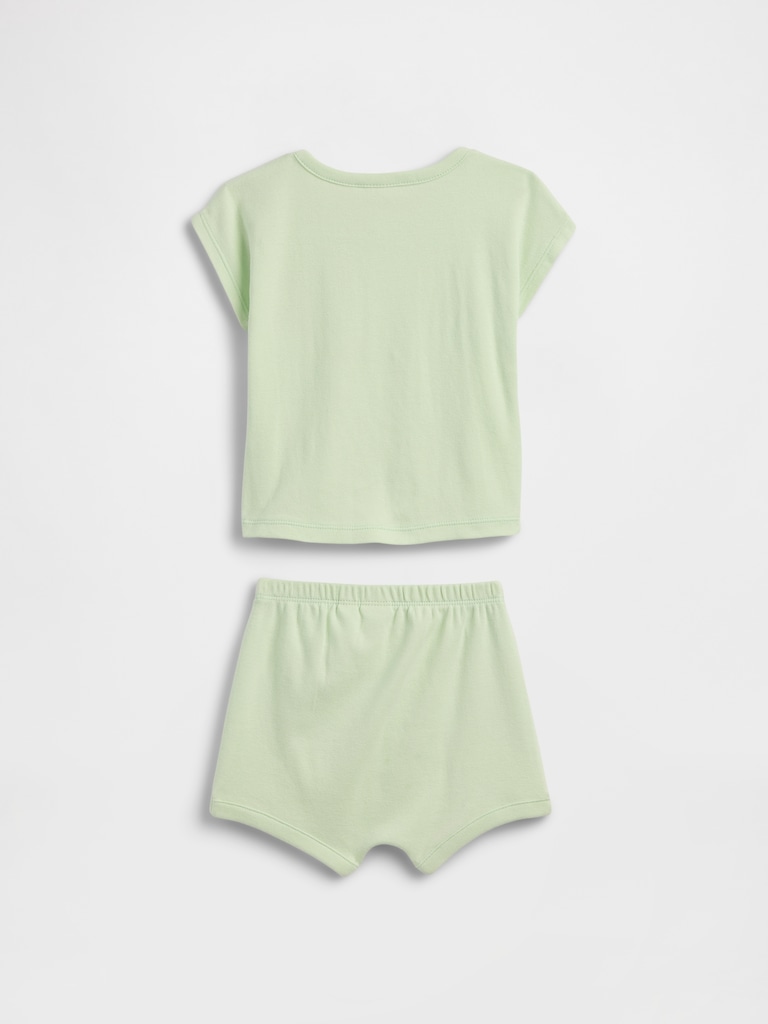 Baby Two-Piece Graphic Outfit Set