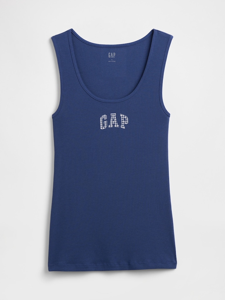 Gap Logo Ribbed Tank Top