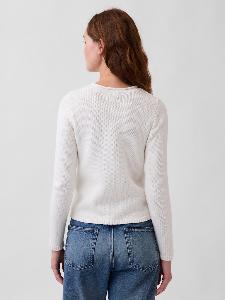 100% Cotton Rollneck Sweater