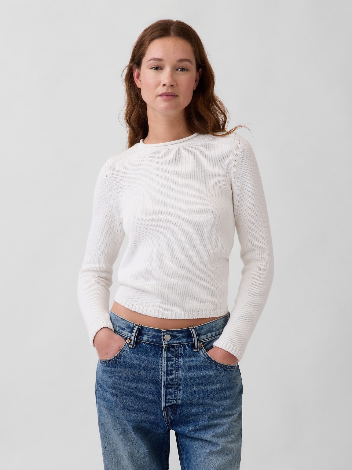 100% Cotton Rollneck Sweater