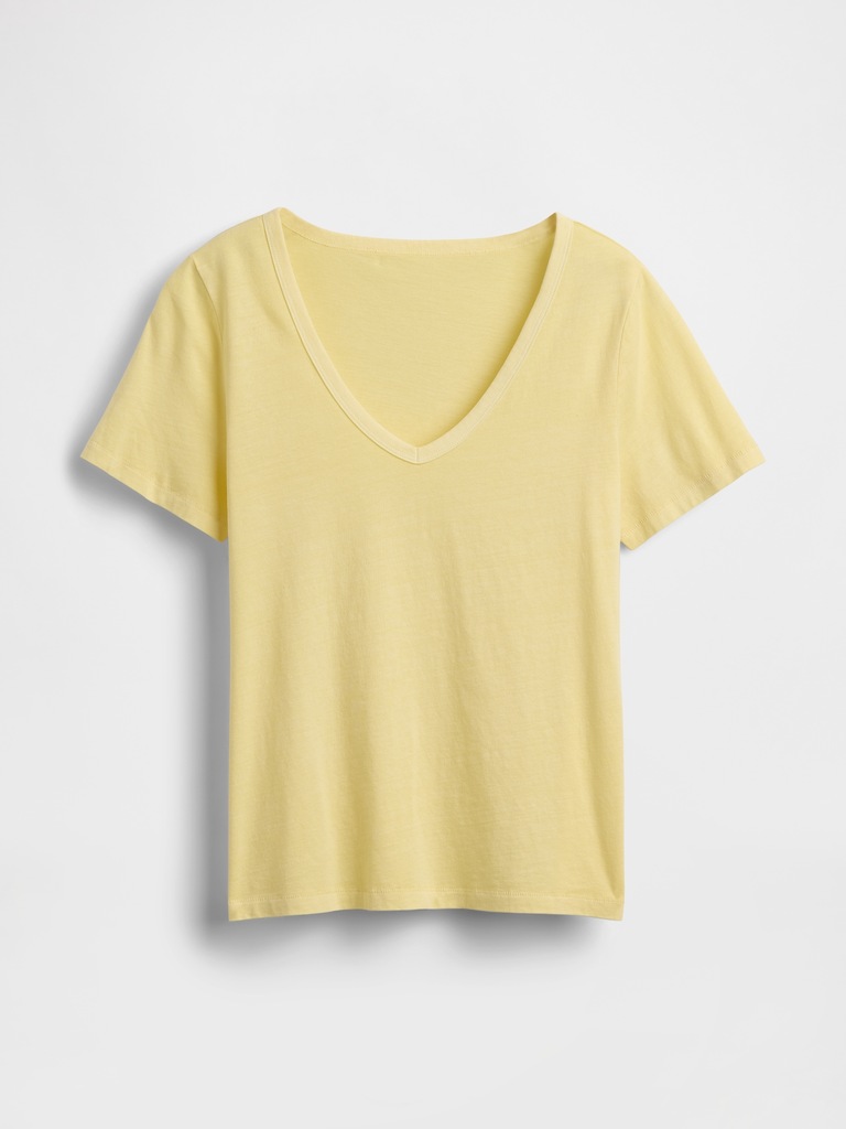 Organic Cotton VintageSoft V-Neck T-Shirt
