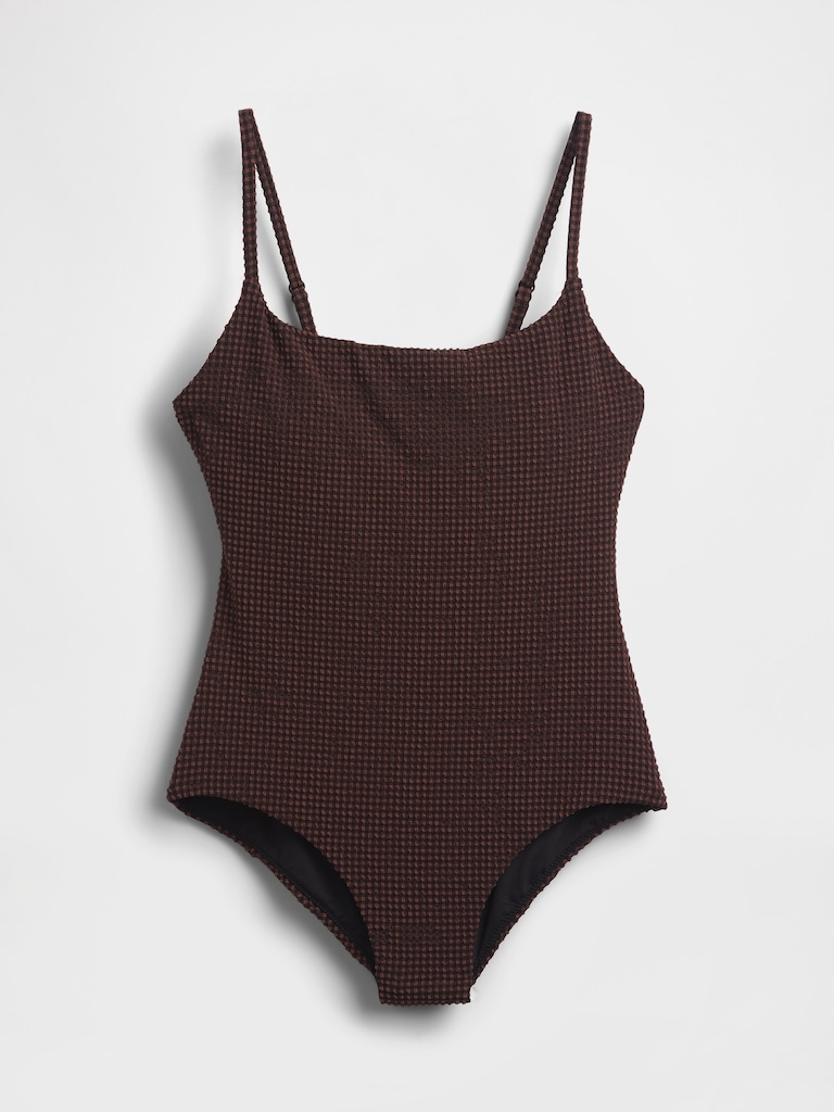 Scoop Neck Swimsuit