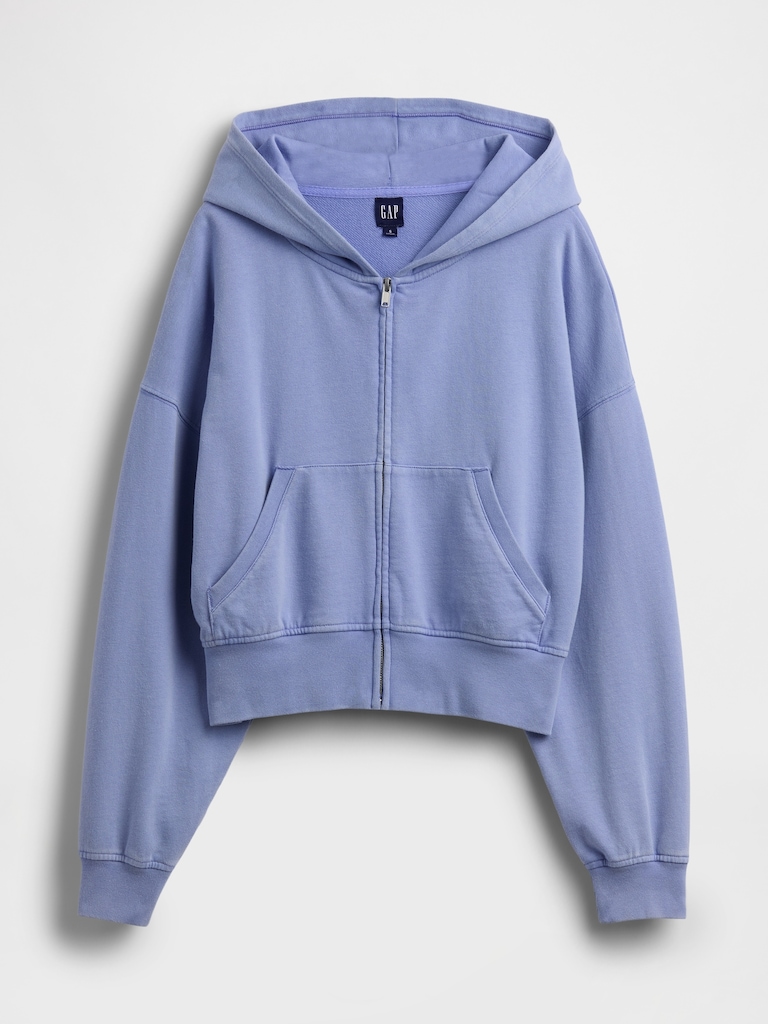 VintageSoft Terry Zip Hoodie