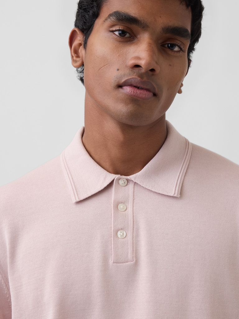 Classic Polo Sweater