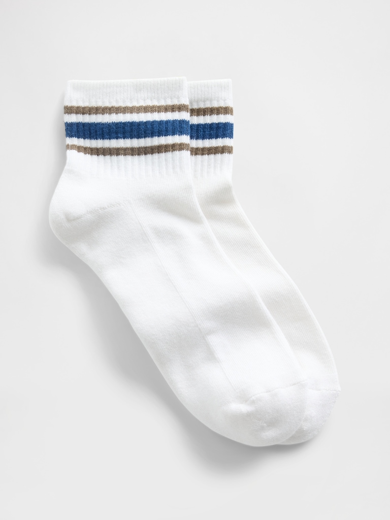 Athletic Quarter Crew Socks