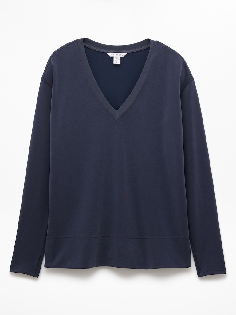 Seasoft V Neck Sweatshirt