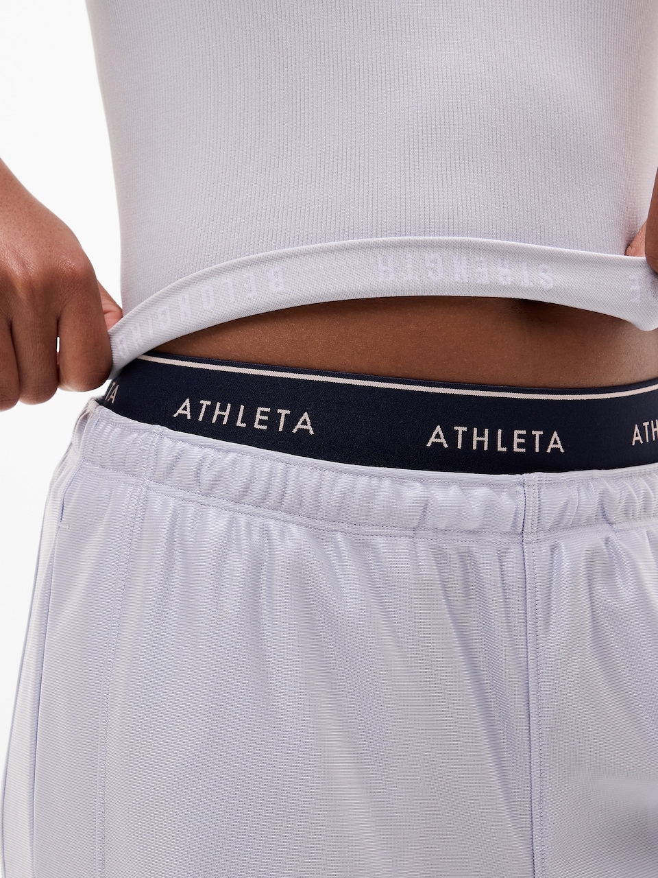 Athleta Girl Rise Above Rib Scoop Tank