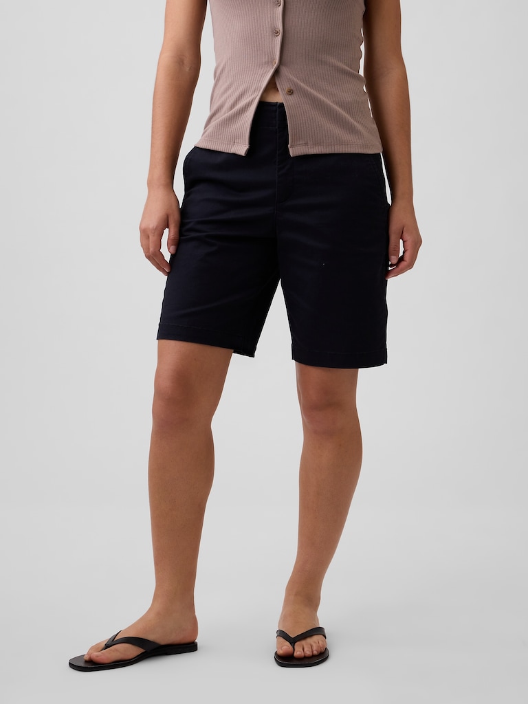 9" Downtown Bermuda Shorts