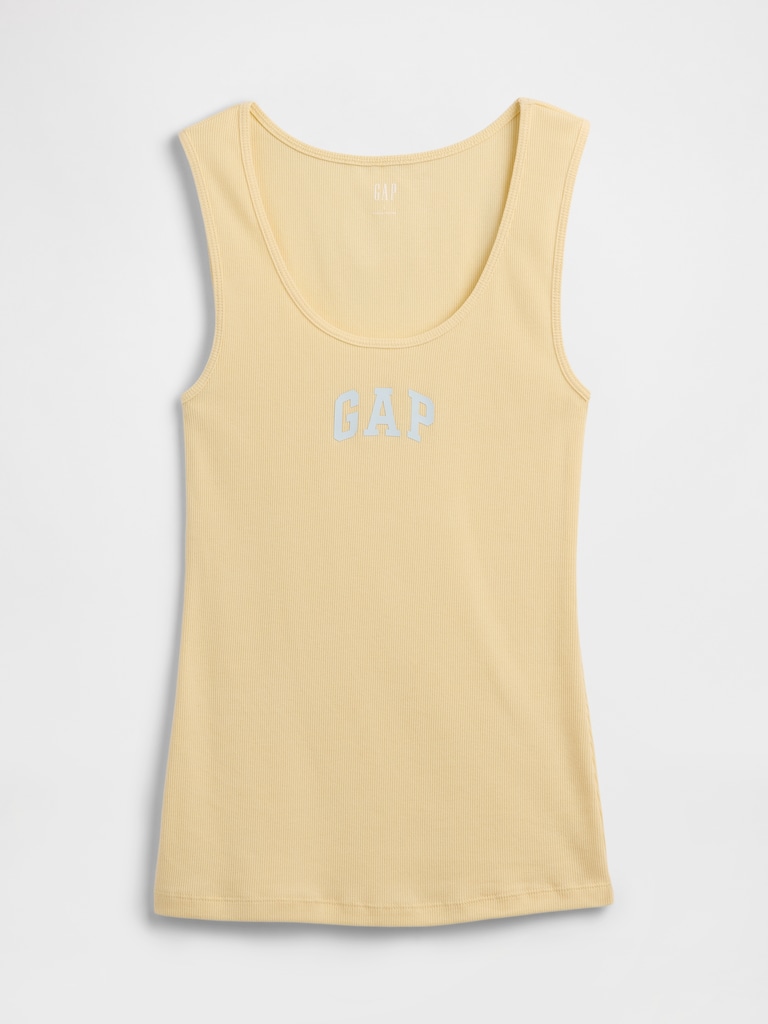 Gap Logo Ribbed Tank Top