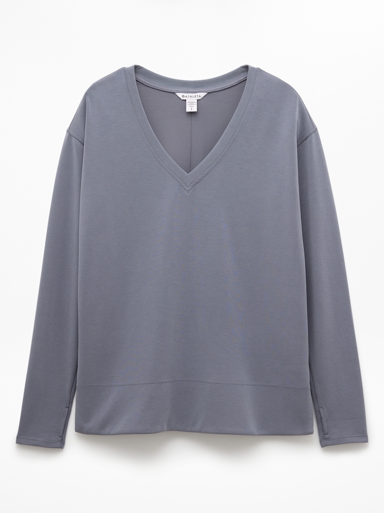 Seasoft V Neck Sweatshirt