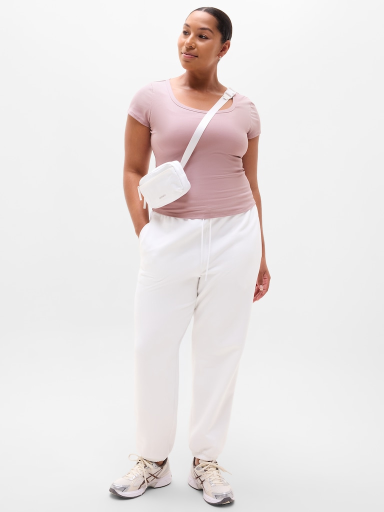 Signature Rib Scoop Tee