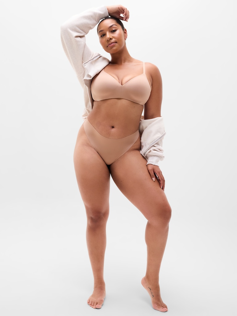 Sleek Form No Show Thong Underwear