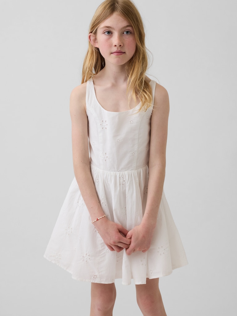 Kids Eyelet Dress