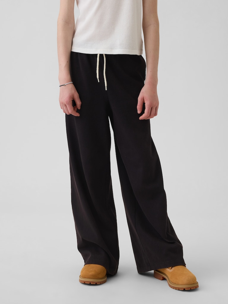 Kids Relaxed Wide-Leg Pants