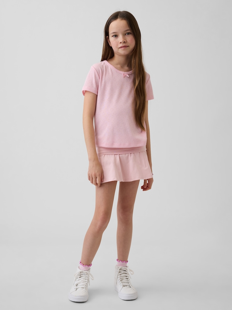 Kids Foldover Skort