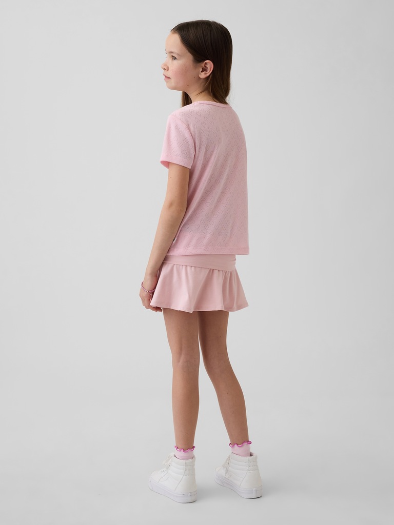 Kids Foldover Skort