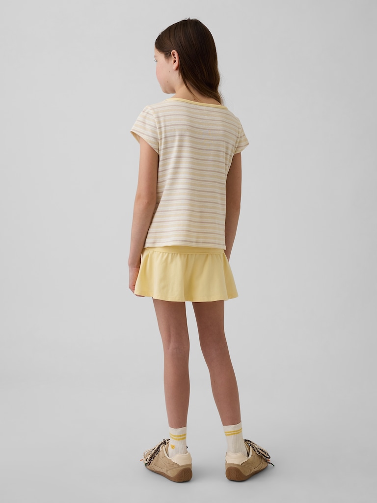 Kids Foldover Skort