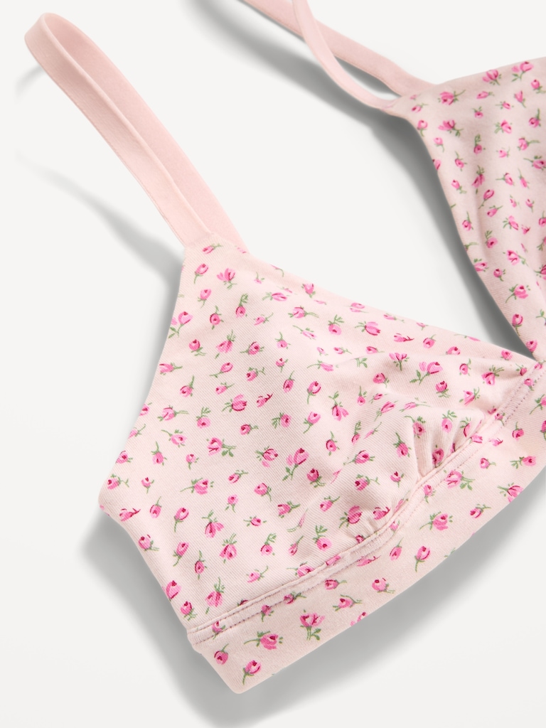 Everyday Cotton Triangle Bralette