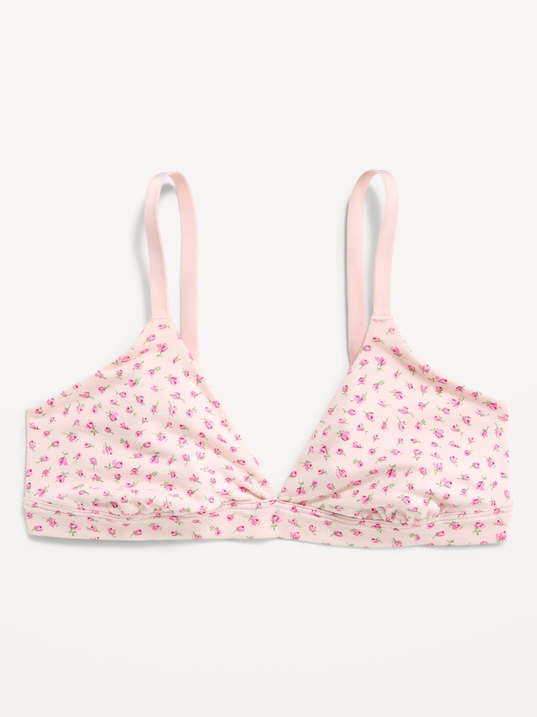 Everyday Cotton Triangle Bralette