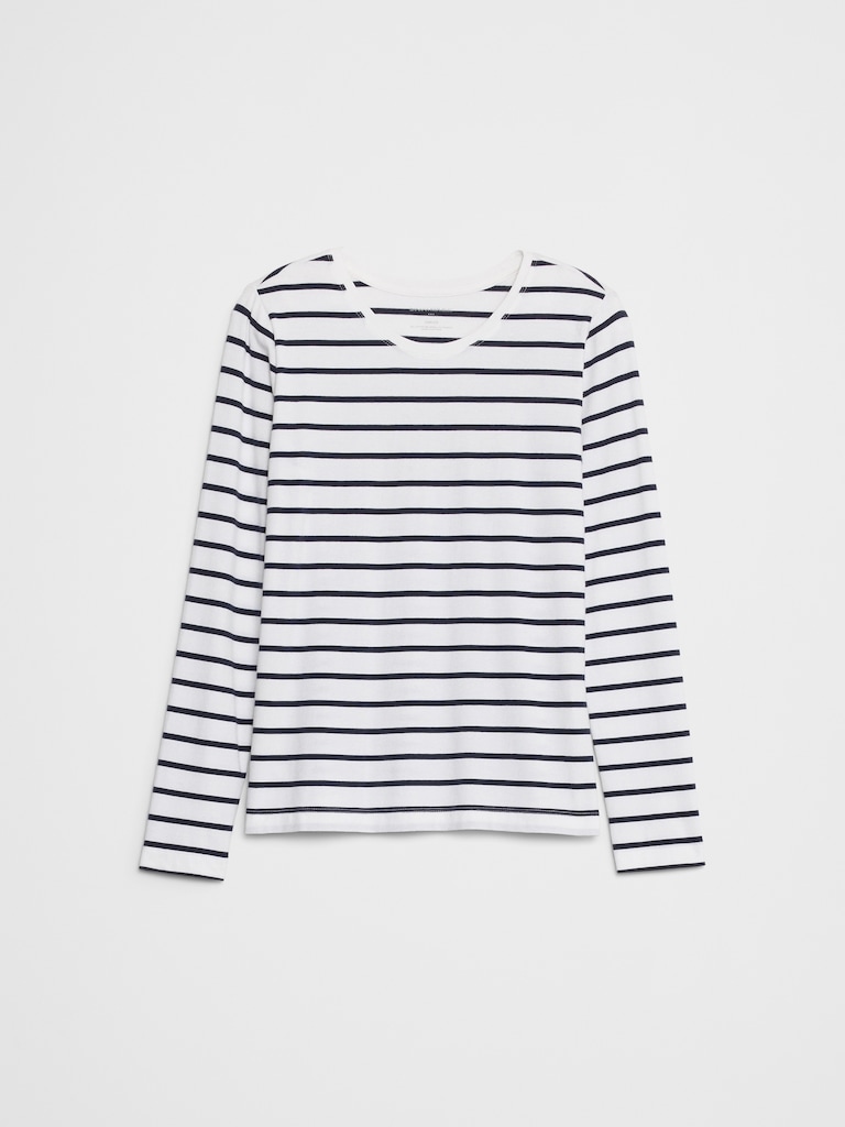 Timeless Long-Sleeve Crew-Neck T-Shirt