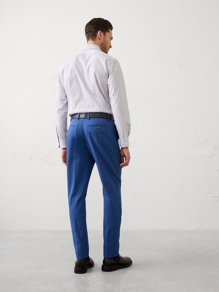 Tailored-Fit Sharkskin Trouser