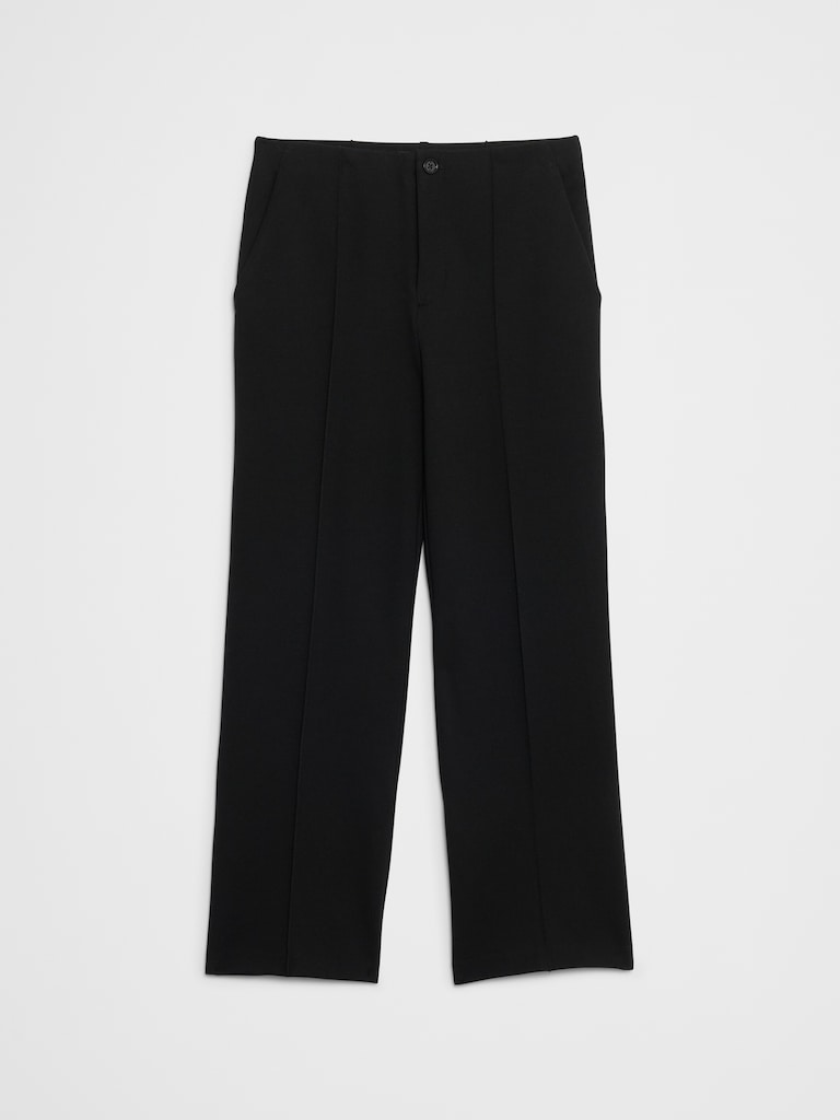 High-Rise Straight Ponte Pant
