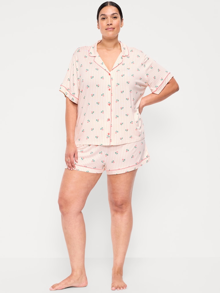 Sunday Sleep Knit Jersey Short Set