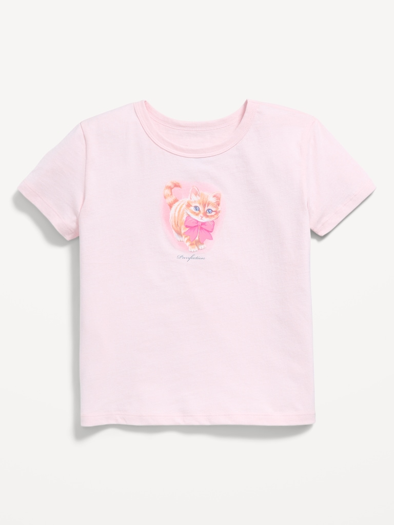 Short-Sleeve Graphic T-Shirt for Girls