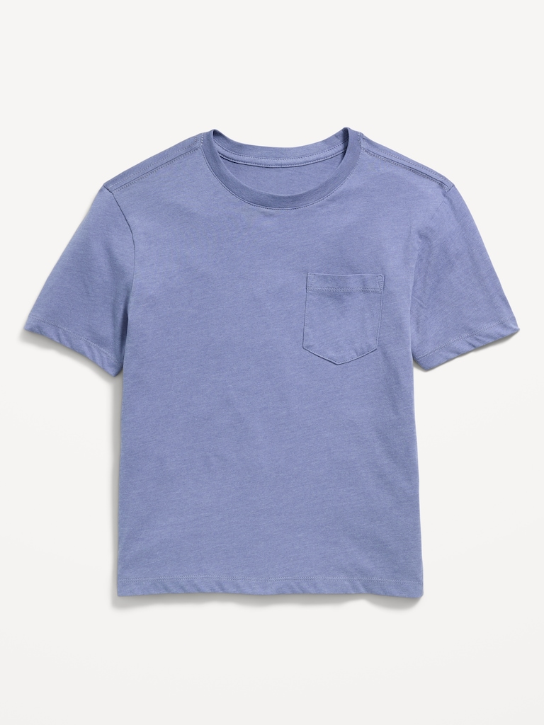 Softest Short-Sleeve Pocket T-Shirt for Boys