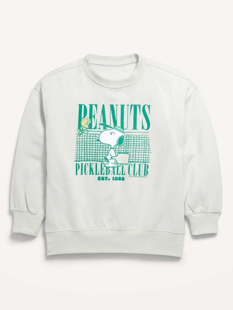 Peanuts™ Snoopy Oversized Graphic Tunic Sweatshirt for Girls