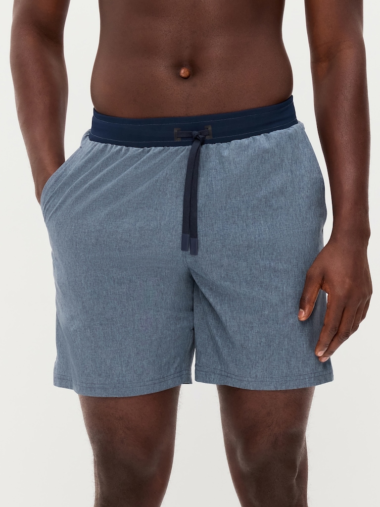 Hybrid Swim Shorts -- 7-inch inseam