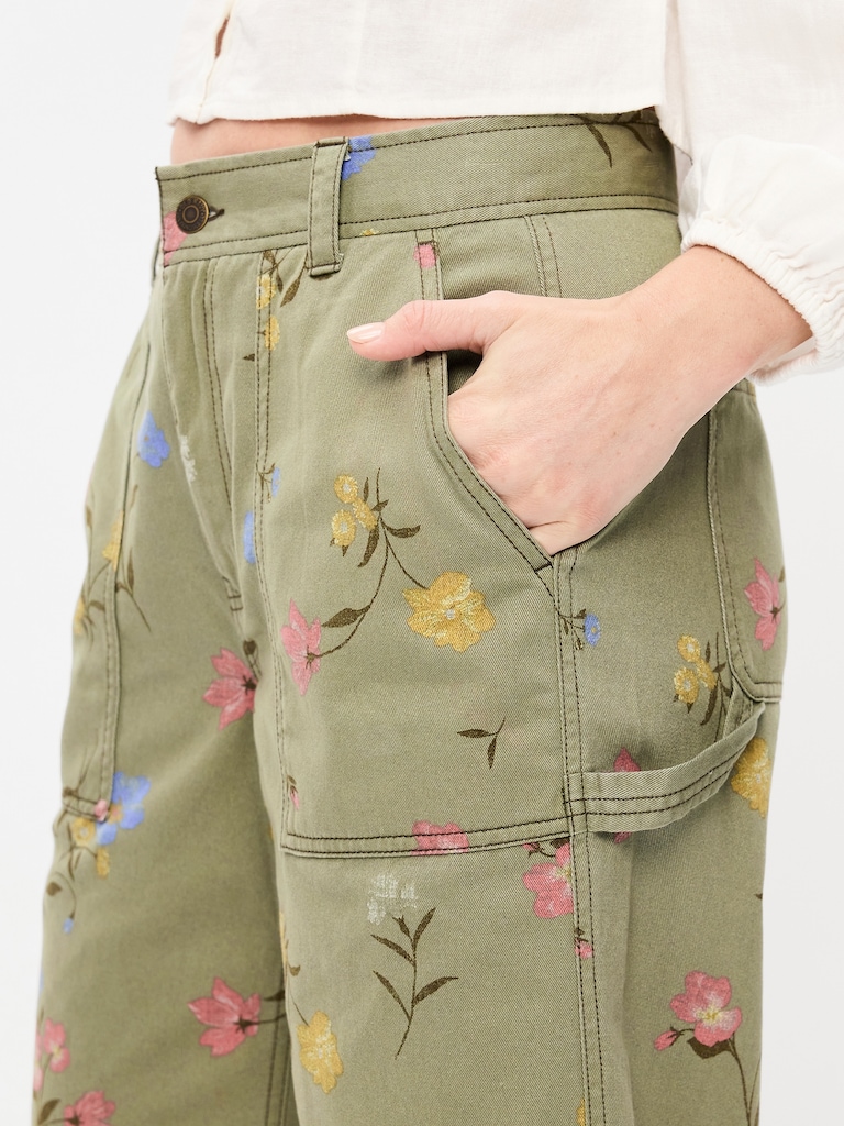 High-Waisted Straight Ankle Pants