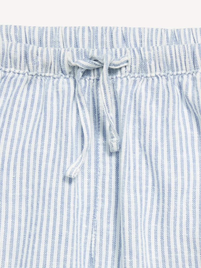 Printed Linen-Blend Shorts for Girls