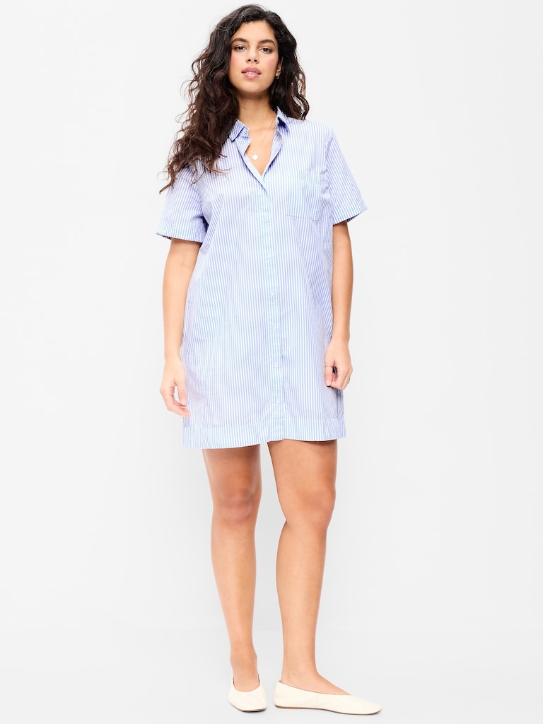 Mini Shirt Dress