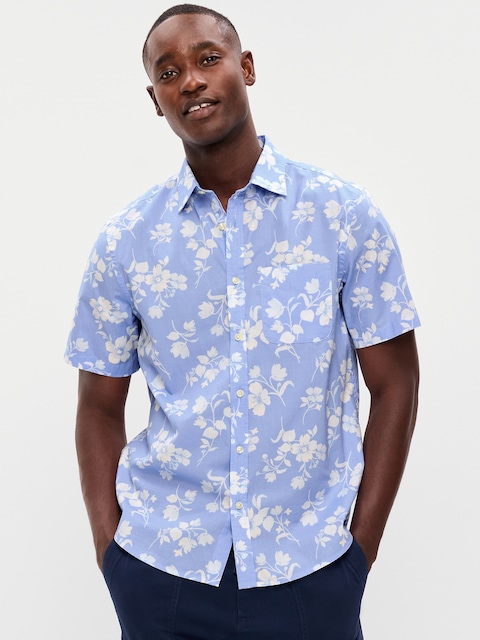 Men Button Downs Short Sleeve Shirts | Old Navy Men Button Downs Short Sleeve Shirts | Old Navy