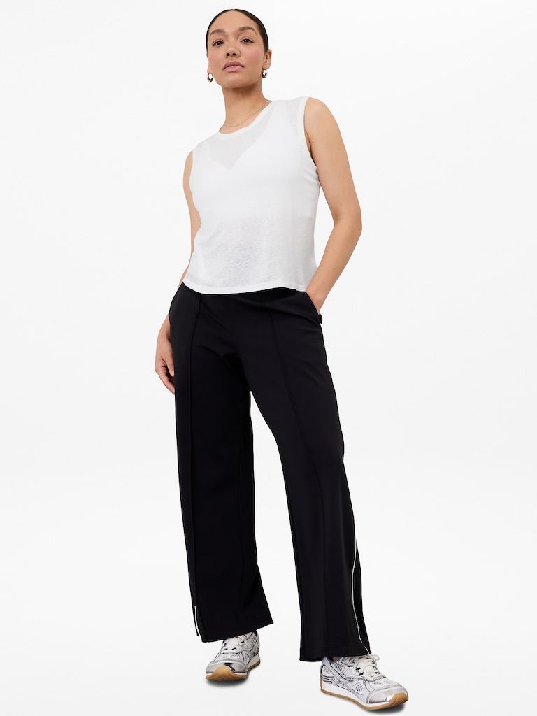 Getaway Linen Blend Muscle Tank