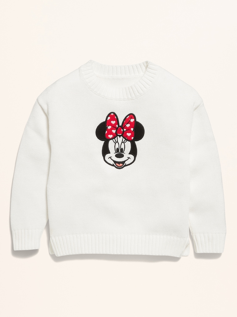 Old Navy x Disney Minnie Mouse Pullover Sweater for Toddler Girls